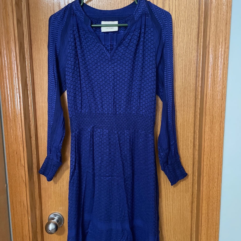 Cecilie Copenhagen Long Sleeves V Neck Dress